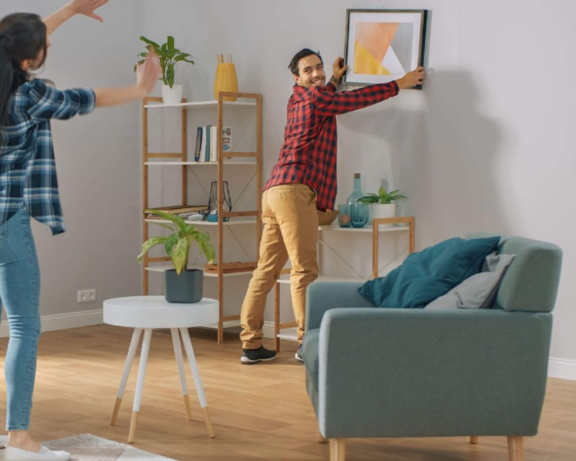 tableau lourd accrochage dans mur placo